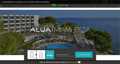Desktop Screenshot of hotelmiamiibiza.com